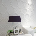 Wave Ogee Decorative Wall Panels | Rental Friendly | Peel & Stick | Humidity Resistant