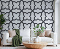 Lattice Cross Decorative Wall Panels | Rental Friendly | Peel & Stick | Humidity Resistant