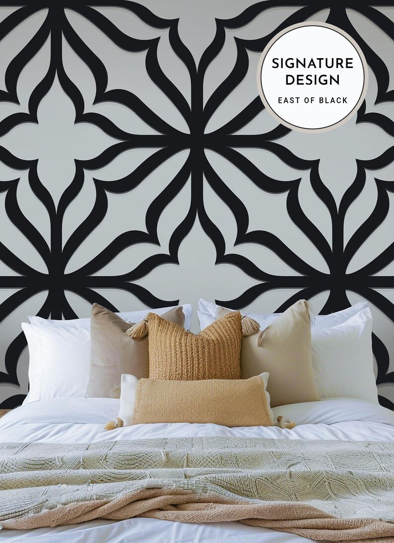 Petal Arc Wall Panels | Rental Friendly | Peel & Stick | Humidity Resistant
