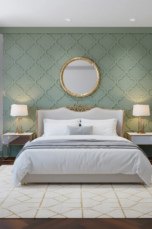 Marrakesh Decorative Wall Panels | Rental Friendly | Peel & Stick | Humidity Resistant