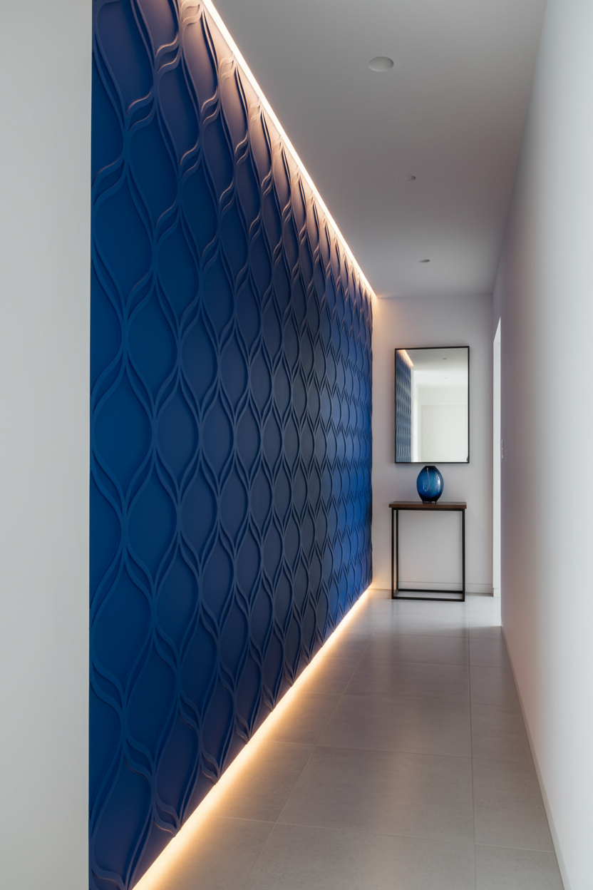 Wave Ogee pasillo azul